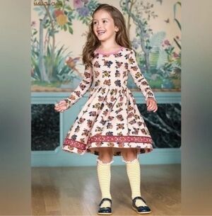 Girls Matilda Jane Make Believe Enchanted Afternoon Dress size 10
